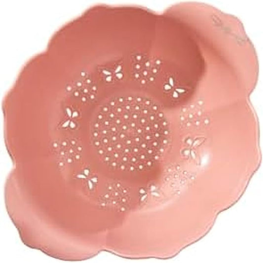 Dolly Parton Mini Colander – Flower-Shaped Berry Strainer with Butterfly Drainage Holes, Raised Base for Easy Rinsing, Dishwasher Safe by DollyParton