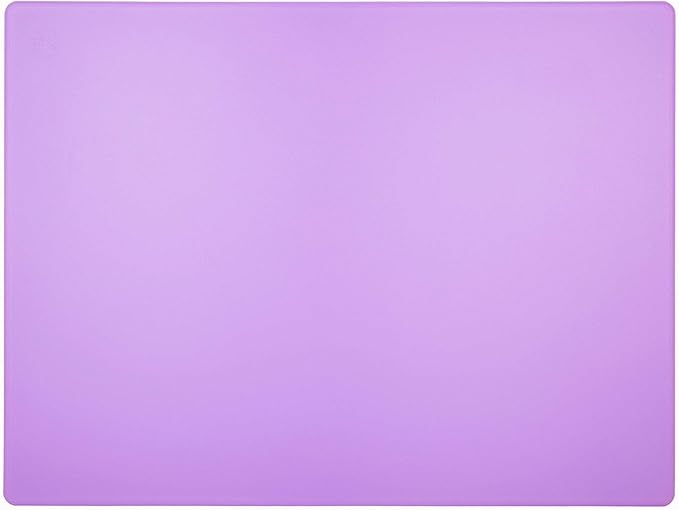 Commercial Purple Cutting Board for Allergens - 18 x 12 Inch Restaurant Approved 1/2" HDPP Plastic, Food Sensitivities and Allergies Color Coded - Image 4