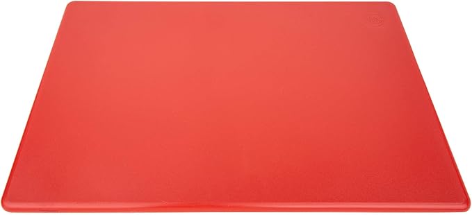Commercial Grade 18 x 12 Red Cutting Board for Meat - Superior to HDPE Plastic - 0.5 Inch Thick Poly for Food Service, Dishwasher Safe - Image 2