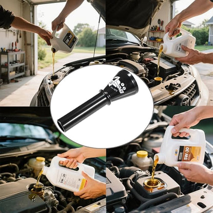 Fuel Filler Funnel for GM Capless Fuel Tank - Compatible with 2014-2023 Chevy Silverado/Sierra/Equinox, GMC Yukon/Acadia, Cadillac Escalade/XT5, Buick - Replaces OEM Part #13580741
