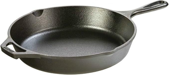 Lodge Cast Iron Set - 5-Piece Set - Pre-Seasoned Kitchen Set - Skillets, Griddle & Dutch Oven Included - PFAS-Free Non-Toxic Cookware - Image 4