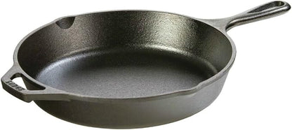 Lodge Cast Iron Set - 5-Piece Set - Pre-Seasoned Kitchen Set - Skillets, Griddle & Dutch Oven Included - PFAS-Free Non-Toxic Cookware - Image 4