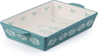 Wisenvoy Casserole Dish Baking Dish Ceramic Lasagna Pan Bakeware Sets Baking Dishes 13x9 Baking Dish Baking Dish Set by wisenvoy