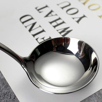 7.6'' Gravy Ladle Sauce Soup Spoon Heavy Duty 18/10 Stainless Steel for Small Dishes (2 pcs)