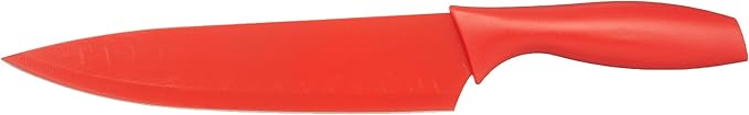 Amazon Basics Color-Coded Dishwasher Safe Kitchen Knife Set, 12-Piece with Ergonomic Handles, Non-stick Sharp Blades, 6 Knives with 6 Blade Guards, Multicolor, 13.88 x 4.13 x 1.38 inch - Image 3