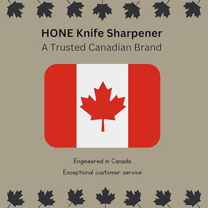    Engineered in Canada, Kitchen Rolling Knife Sharpener with Ball Bearings, Detachable Dual-Sided Diamond Plates, Small Knives Slot, 20° & 15° Precision Sharpening - Image 8