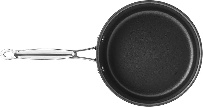 Cuisinart Chef's Classic Non-Stick 3-Quart Nonstick-Hard-Anodized, Saucepan w/Cover, 6193C-20 - Image 3