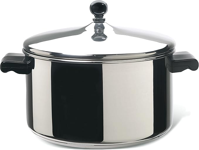 Farberware Classic Stainless Steel 6-Quart Stockpot with Lid, Stainless Steel Pot with Lid, Silver (Pack of 3) - Image 9