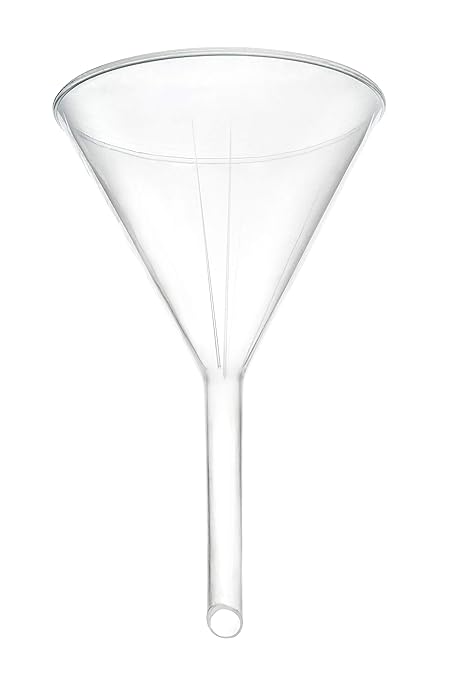 EISCO Filter Funnel, 5.7" - Polyethylene Plastic - Resistant to Acids & Alkalis - Great for Laboratory, Classroom or Home Use