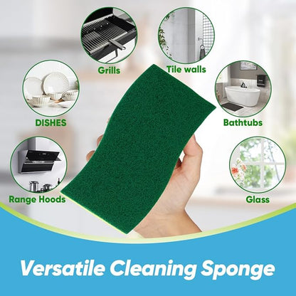 AIDEA Sponges Kitchen, XL Heavy Duty Dish Sponge, Cleaning Dish Scrubber Sponge for Home and Kitchen, Extra Large Cleaning Supplies for Pots, Pans, 24 Pack - Image 7