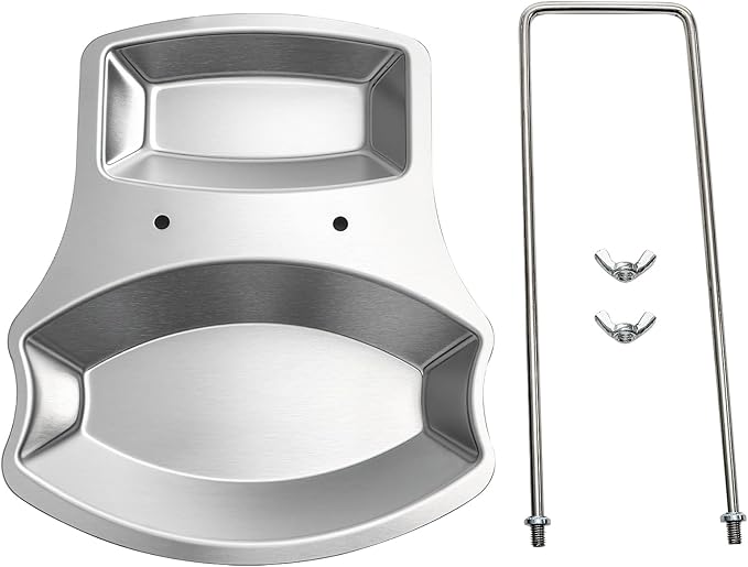 Lawei 3 Pack Lid and Spoon Rest - Pot Lid Holders Stainless Steel Pan Lid Organizer for Pots Pans Spoons - Image 4
