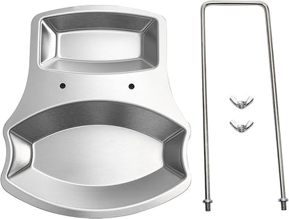 Lawei 3 Pack Lid and Spoon Rest - Pot Lid Holders Stainless Steel Pan Lid Organizer for Pots Pans Spoons - Image 4
