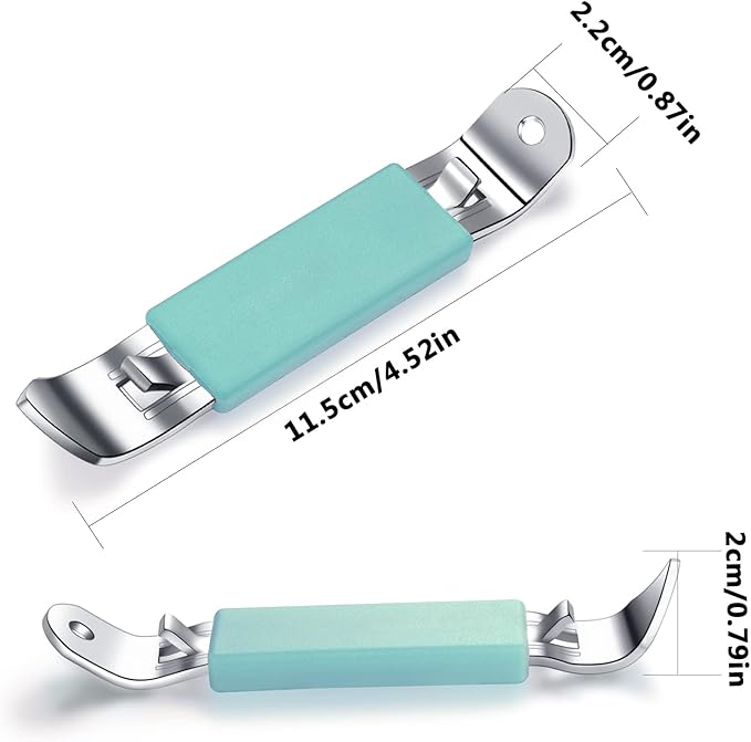 3 Pieces Magnetic Bottle Openers Can Opener Classic Beer Opener Stainless Steel Small Bottle Opener Can Tapper with Magnet for Camping and Traveling - Image 3