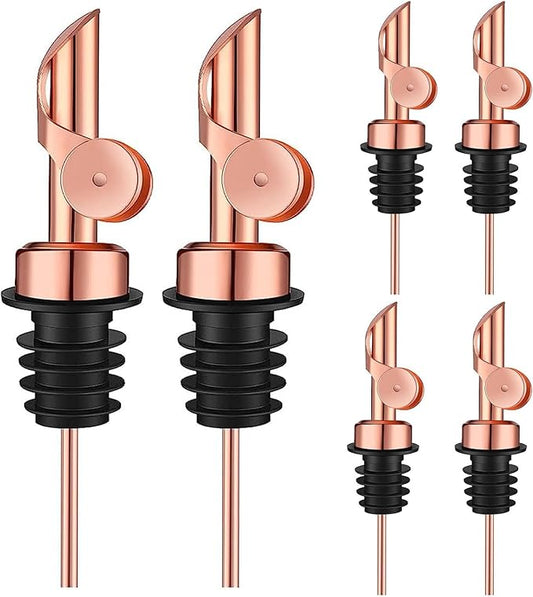 Pafuen Auto Liquor Pour Spout (6, Rose gold)