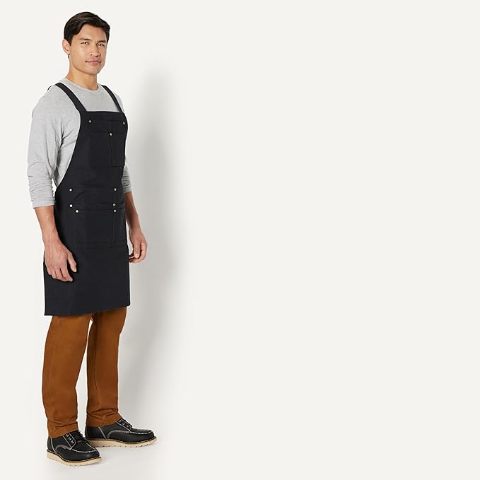 Amazon Basics Men's Chef, BBQ, Workwear Apron