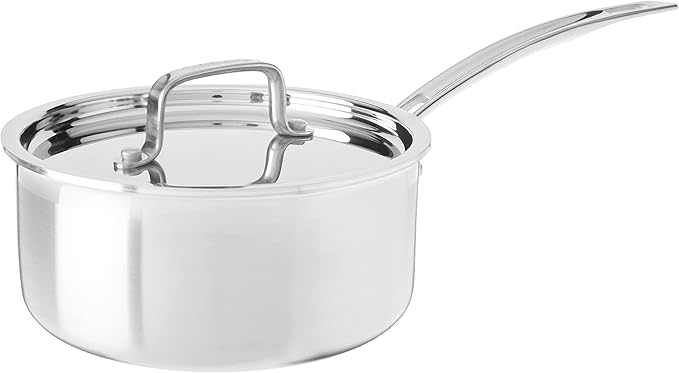 Cuisinart MCPS19-18N MultiClad Pro Stainless Steel 2-Quart Saucepan with Cover by Cuisinart