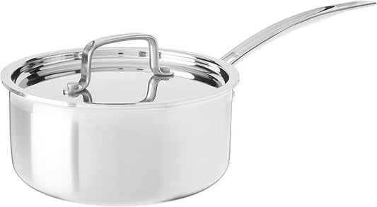 Cuisinart MCPS19-18N MultiClad Pro Stainless Steel 2-Quart Saucepan with Cover by Cuisinart