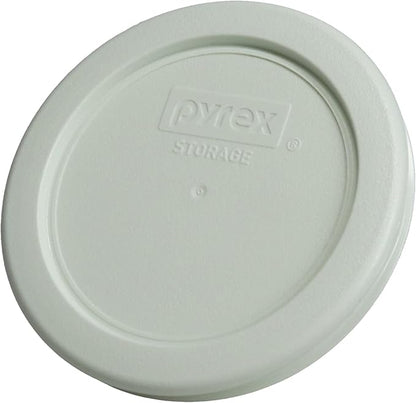 Pyrex (2) 7202-PC 1 Cup White Mint, (2) 7200-PC 2 Cup Rosewater Pink, (2) 7201-PC 4 Cup Tranquil Green, (1) 7402-PC 6/7 Cup Tarragon Green Food Storage Replacement Lids – Made in the USA - Image 6