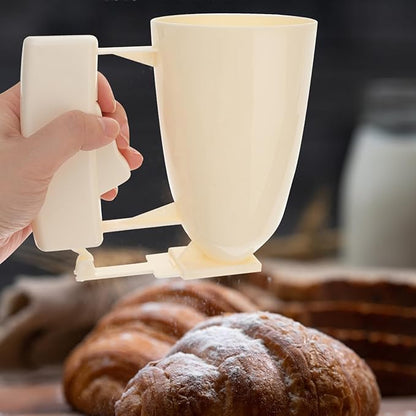 BESTYASH Meatball Maker Dispenser Cup Handheld Meatball Molding Tool 304 Stainless Steel Easy to Use for Home Cooking and Cupcakes