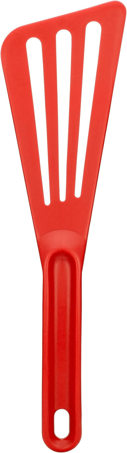 Matfer Bourgeat Exoglass® High Temperature Pelton Spatula, Red - Image 7