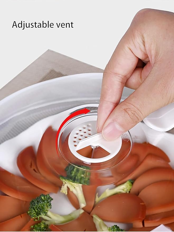 Microwave Splatter Cover for Food 12",Large Clear Microwave Splash Guard Cooker lid with Handle,Dish bowl Plate Serving Cover Home Kitchen Essential,BPA-Free,Saft Plastic