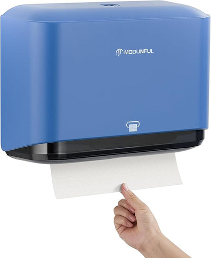 Paper Towel Dispenser Wall Mount - Adhesive Paper Wowel Holder for Bathroom Compact, Touchless Hand Towel Dispenser for Kitchen 200 Sheet by modunfulbathroom