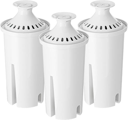 Waterdrop C06 Replacement for Brita® Filters, Pitchers, Dispensers, NSF Certified Pitcher Water Filter, Brita® Classic OB03, Mavea® 107007, 35557, and More, 3 Pack