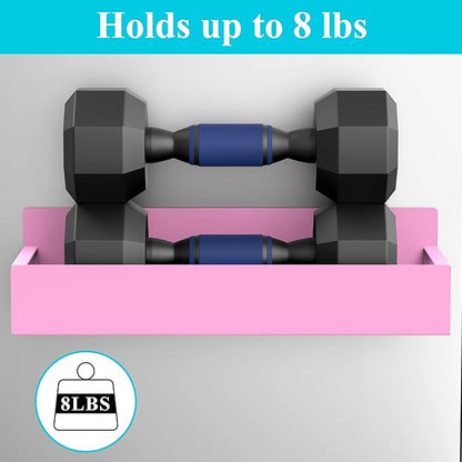 HuggieGems 4 Pack Magnetic Spice Storage Rack Organizer for Refrigerator and Oven, Pink Fridge Organizers and Storage - Image 4