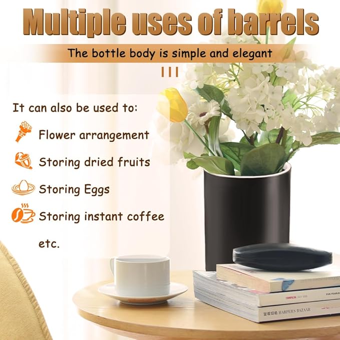 Kitchen Utensil Holder Tableware Storage Bucket, Spoon Chopsticks Fork Drain Rack Utensil Crock for Counter, Household 3-Format Tableware Drainer with Removable Divider and Wooden Base - Image 7