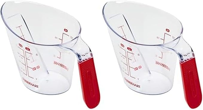 Farberware Pro Angled Measuring, 1-cup, Red (Pack of 2) by Farberware