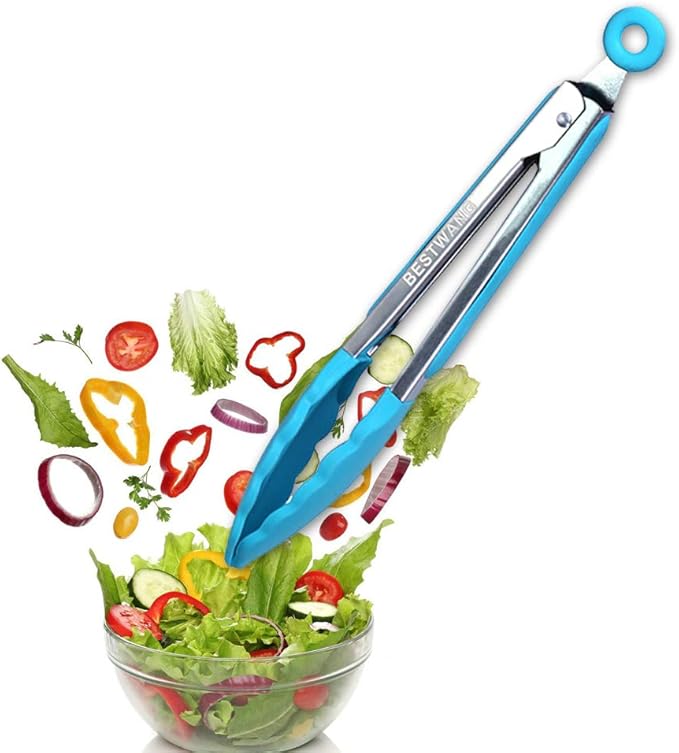 Kitchen Utensil Set - 11 Cooking Utensils - Colorful Silicone Kitchen Utensils - Nonstick Cookware with Spatula Set - Colored Best Kitchen Tools Kitchen Gadgets(Multi) - Image 5