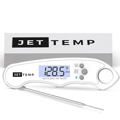 F1 Essential Meat Thermometer - Professional, Accurate, Super Fast - Ultimate Cooking Tool for Baking, Grilling, Smoking, Frying, Candy