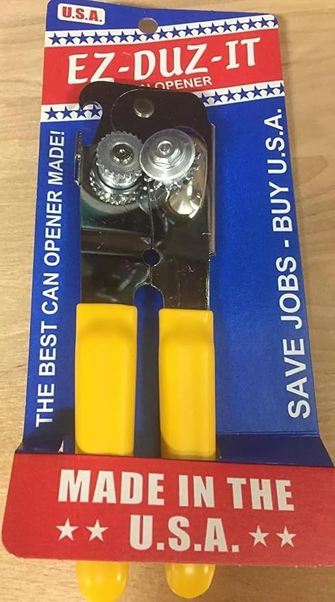 EZ-DUZ-IT Deluxe Can Opener (Yello) by EZ-DUZ-IT