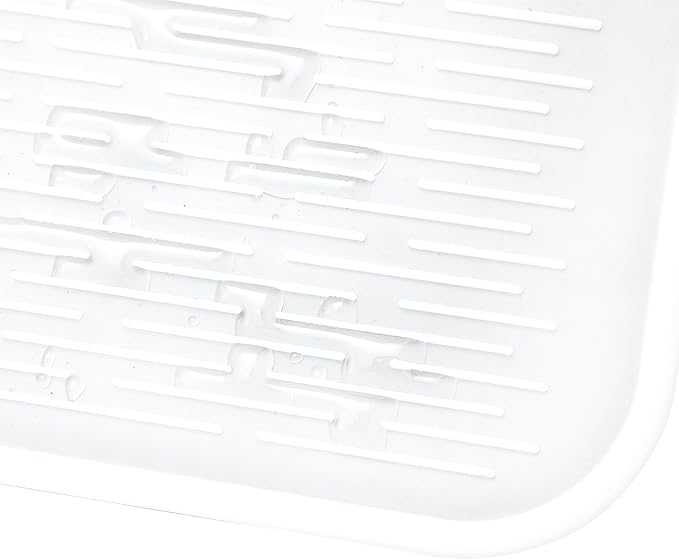 MicoYang Silicone Dish Drying Mat for Multiple Usage,Easy clean,Eco-friendly,Heat-resistant Silicone Mat for Kitchen Counter or Sink,Refrigerator or Drawer Liner Translucent 5XL 36inches x 18inches - Image 8