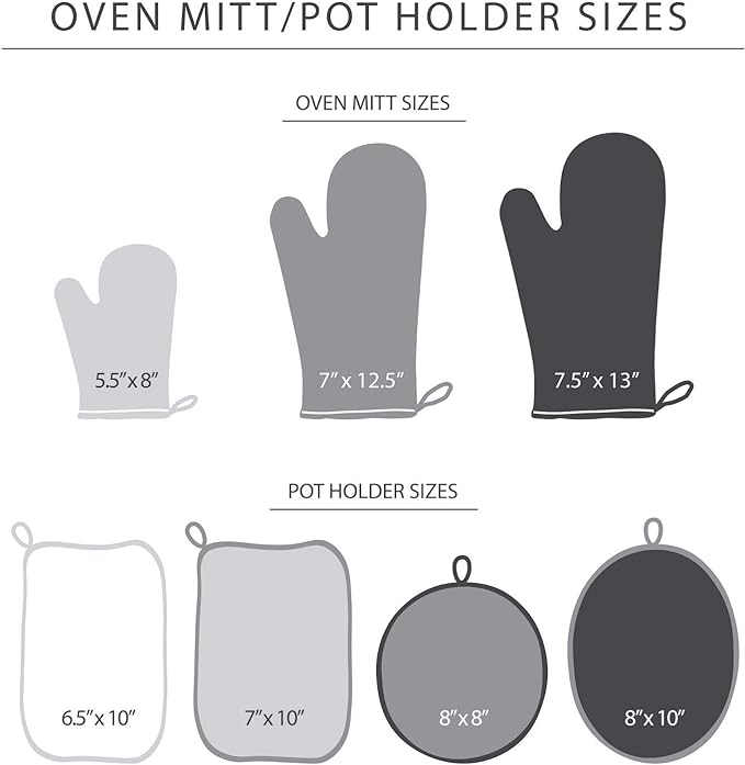 KitchenAid Asteroid Pot Holder 2-Pack Set, Pebbled Palm Green, 6.5"x10" - Image 6