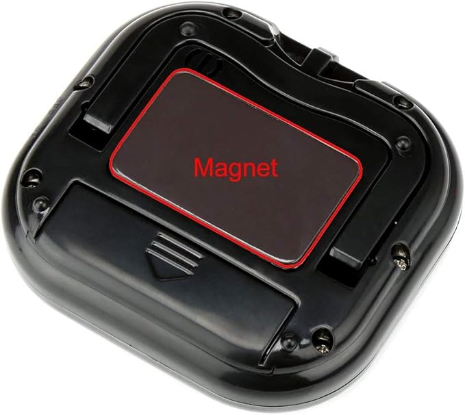 12 Pack Digital Kitchen Timer Large LCD Display Loud Alarm Strong Magnetic Stand, Minute Seconds Count Up Countdown and Simple Operation Timers for Cooking, Bathroom, Kids, Teacher, Classroom - Black - Image 6