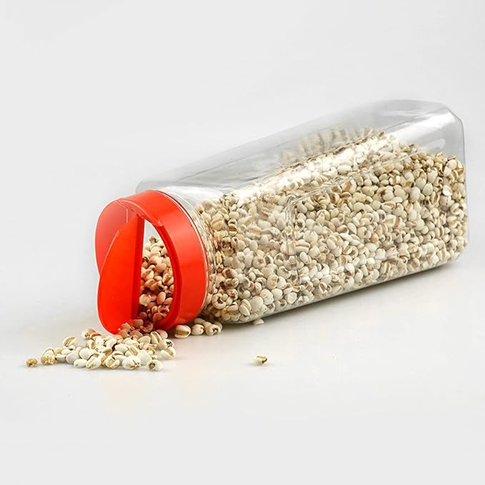Yopay 8 Pack Large Spice Jar, 32oz Seasoning Shaker, Plastic Spice Container Bottle with Red Dual Shake Lid for Storing Herbs, Powders, General Use Storage Containers - Image 7