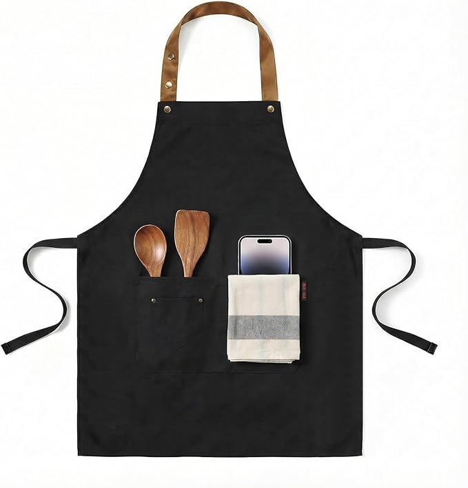 INNORU I'll Feed All You Fuckers Sign Apron with Pockets, Funny Cooking Baking Barbecue Apron Adjustable, Oilproof Ideal Kitchen Supplies
