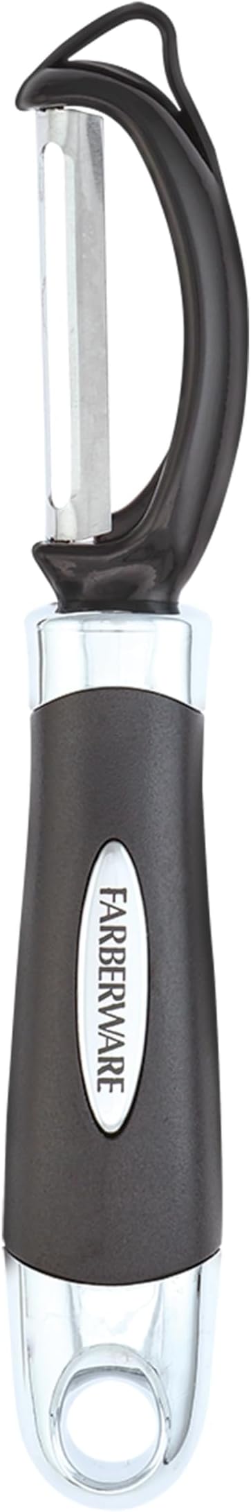 Farberware Pro2 Vegetable Peeler, Euro Peeler with Razor-Sharp Stainless Steel Blade, Swivel Peeler for Potatoes, Fruits, and Vegetables, Built-In Bud Remover, Dishwasher Safe - Image 7