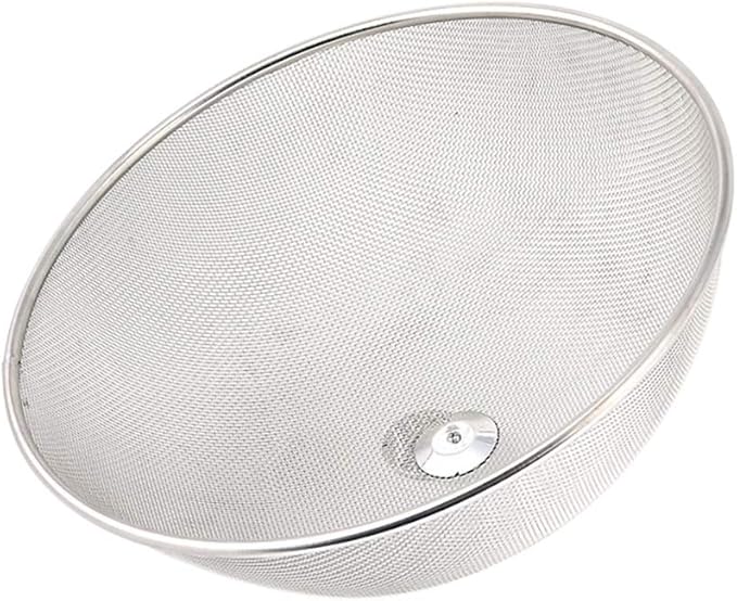Ochine Stainless Steel Mesh Dome Food Cover Round Splatter Cover Screen Food Tent Outdoor Mesh Tent Food Cover Protectors for Home Kitchen, Outdoors, Camping, Parties, Picnics, BBQs, etc
