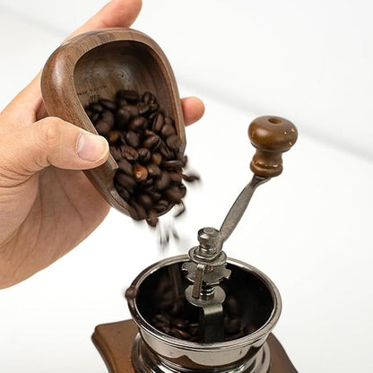 Coffee Bean Dosing Cup & RDT Spray Bottle Set - Walnut Wood Espresso Accessories Kit with Static Reduction Spray, Measuring Tray for Coffee/Tea ﻿ - Image 8