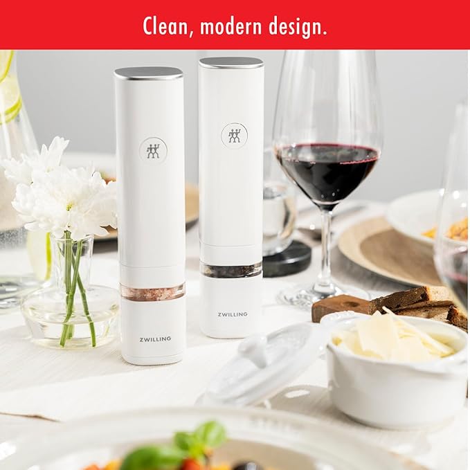 ZWILLING Enfinigy Electric Salt/Pepper Mill - White - Image 9