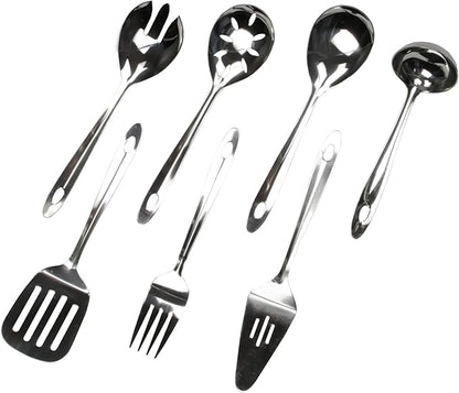 Chef Craft Select Small Salad Serving Fork, 9.5 inches, Stainless Steel - Image 3