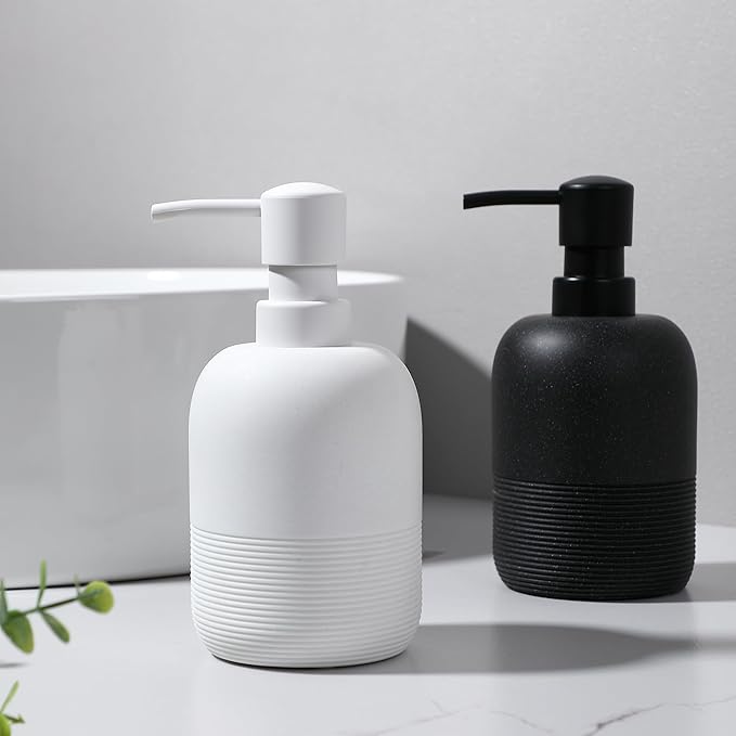 GalDal Soap Dispenser White,Hand Soap Lotion Dispenser for Bathroom Countertop,Soap Dispenser for Kitchen. - Image 6