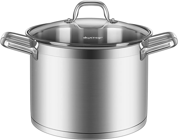 Duxtop Professional Stainless Steel Cookware Induction Ready Impact-bonded Technology (8.6Qt Stockpot) by duxtop