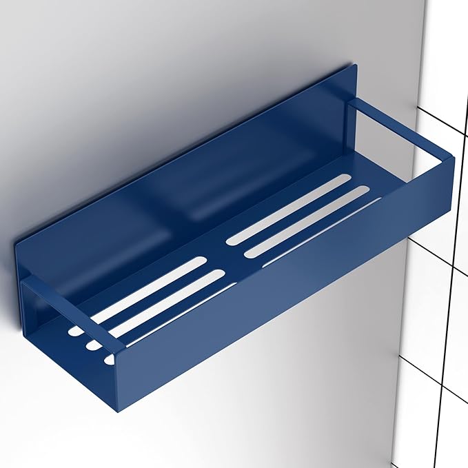 HuggieGems 4 Pack Magnetic Spice Storage Rack Organizer for Refrigerator and Oven, Royal Blue Fridge Organizers and Storage - Image 5