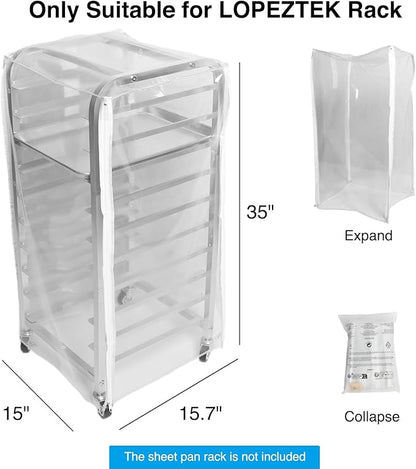 lopeztek Bakery Rack Exclusive Dustproof Cover, Non-Generic - Image 2