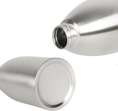 304 Stainless Steel Soap Dispenser 16oz Rust-Proof Liquid Soap Pump Bottle for Kitchen or Bathroom Countertop Hand Dish Lotion Leak-proof (Brushed Nickel)