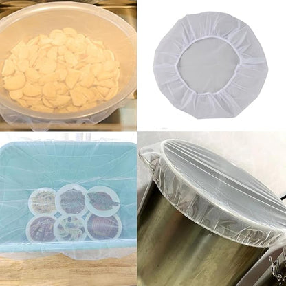 4 Pack Mesh Food Covers Portable Small Food Tents Top Screen Food Cover for Outdoors Camping Glass Food Storage Containers Meal Prep Container Food Storage Bins Countertop Fruit Bowl Plates