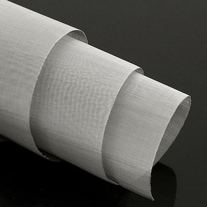 1Pack 100 Mesh 304 Stainless Steel Woven Wire Mesh, Never Rust, Hard and Heat Resisting Wire Mesh, Fine Screen Mesh for Many Projects,11.8 x 23.6 Inch
